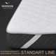 Наматрасник шерстянной MirSon Стандарт Woollen 238 180x200 (2200000336064) - изображение 3
