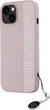Etui plecki Karl Lagerfeld Saffiano Rhinestones & Charm do Apple iPhone 15 / 14 / 13 Pink (3666339258108) - obraz 2