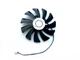 Вентилятор кулер для відеокарти MSI GTX 1050 Ti 1630 1650 RX 560 550 Aero 87 мм 2-pin ONG HUA HA9010H12F-Z (XY-D09010SM RQ9010H12S HA9010H12SF-Z)(№42) - зображення 1