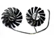Вентилятор для видеокарты MSI RX 470 480 570 580 RX 6600 Armor (orgnl) 87 мм PLD09210S12HH (PLD09210B12HH) комплект 2 шт (№144) - изображение 2