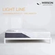 Наматрасник MirSon Light №215 трикотажный AQUA-stop водонепроницаемый на резинке по периметру 160х190 см (2200000691521) - изображение 5