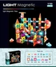 Детский магнитный конструктор Light Magnetic CH1174 140 деталей с подсветкой и шариками - изображение 2