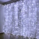 Гирлянда светодиодная «Штора» 3×2 м 240 LED холодный белый свет - изображение 1