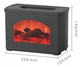 Зволожувач-аромадифузор повітря Камін Fireplace Humidifier 915 імітація полум'я 270 мл - зображення 2