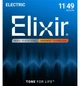 Струны для электрогитары Elixir 12102 Nanoweb Nickel Plated Steel Medium 11/49 - изображение 1