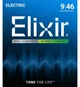 Струны для электрогитары Elixir 19027 Optiweb Nickel Plated Steel Custom Light 9/46 - изображение 1