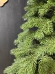 Искусственная литая елка Империя высотой 2.2 м роскошная пышная новогодняя елка с густыми ветвями и складной металлической подставкой Зеленый - изображение 4