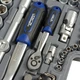 Набір інструментів професійний 1/4" та 1/2" 108 од. Haisser BLACK 70255 - зображення 8