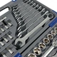 Набір інструментів професійний 1/4" та 1/2" 82 од. Haisser BLACK 70253 - зображення 8