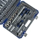 Набір інструментів професійний 1/4" і 1/2" 94 од. Haisser BLACK 70254 - изображение 8