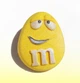 Бомбочка для ванны "Драже M&Ms жёлтый" аромат печенья 120 г - изображение 1