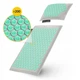 Коврик акупунктурный с подушкой 4FIZJO Eco Mat Аппликатор Кузнецова Grey/Mint (P-5907739312181) - изображение 8