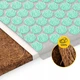 Коврик акупунктурный с подушкой 4FIZJO Eco Mat Аппликатор Кузнецова Grey/Mint (P-5907739312181) - изображение 12