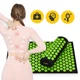 Коврик акупунктурный с валиком 4FIZJO Classic Mat Аппликатор Кузнецова Black/Green (P-5907222931745) - изображение 11