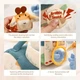 Мягкий развивающий домик "Soft Animal Barn Set" с мягкими зверятами и сенсорными эффектами, сортер для малышей от 6 месяцев (GC1056) - изображение 6