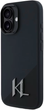 Etui Karl Lagerfeld Shadow Initial MagSafe do Apple iPhone 16 Black (KLHMP16SSCMKMPCK) - obraz 2