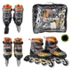 Детские ролики Bambi Extreme Motion светящиеся колеса S 30-33 Grey (RL2436) - изображение 2