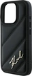 Панель Karl Lagerfeld Quilted Signature для Apple iPhone 16 Pro Max Black (KLHCP16XPQDSMGK) - зображення 5