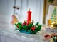Праздничное украшение со свечой LEGO Декор для рождественского стола (40743) - изображение 6