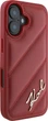 Панель Karl Lagerfeld Quilted Signature для Apple iPhone 16 Red (KLHCP16SPQDSMGR) - зображення 3