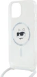Etui Plecki Karl Lagerfeld IML Choupette Head & Cord Magsafe do Apple iPhone 15/14/13 Transparent (KLHMP15SHCCHNT) - obraz 5