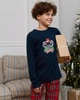 Подростковая пижама для мальчика - Новогодняя Микки - Family look для семьи 152-158 - изображение 1