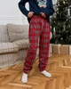 Подростковая пижама для мальчика - Новогодняя Микки - Family look для семьи 152-158 - изображение 6