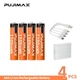Акумуляторні батарейки PUJIMAX AAA 1.5V 1100 мВт·год літій-іонні (4 шт + кабель + коробка) - зображення 5