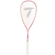 Ракетка для сквоша 27" карбоновая Teloon Ultra-II с чехлом в комплекте Light Pink - изображение 2