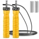 Скакалка скоростная для кроссфита 4FIZJO Speed Rope PRO+ Yellow (P-5907739311030) - изображение 1