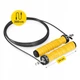 Скакалка скоростная для кроссфита 4FIZJO Speed Rope PRO+ Yellow (P-5907739311030) - изображение 5