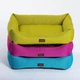 Лежак для собак и котов Happy Peppy Sofa Рогожка 70х50 см Голубой - изображение 5
