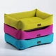 Лежак для собак и котов Happy Peppy Sofa Рогожка 90х60 см Зелёный - изображение 7