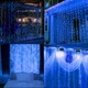 Гірлянда бахрома вулична (зовнішня) Springos 3 x 3 м 306 LED Pilot CL4002 Blue - зображення 10