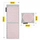 Коврик акупунктурный с подушкой 4FIZJO Eco Mat XL Аппликатор Кузнецова Grey/Pink (P-5907739313607) - изображение 14