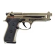 Шумовой пистолет Bruni 92 Nikel (Beretta 92) 9 мм 1305N - изображение 5
