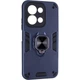 Чехол Fiji Defence для Poco C85 защитный бампер с кольцом подставкой Dark Blue - изображение 1