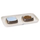 Миски для собак и кошек Ferplast Glam Tray 40х23х5.5 см 0.8 л Коричневые 2 шт. на подносе (71908521) - изображение 2