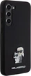 Etui plecki Karl Lagerfeld Silicone Karl&Choupette Metal Pin do Samsung Galaxy S24+ Black (3666339259150) - obraz 4