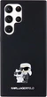 Панель Karl Lagerfeld Silicone Karl&Choupette Metal Pin для Samsung Galaxy S24 Ultra Black (3666339259167) - зображення 4