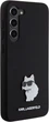 Etui plecki Karl Lagerfeld Silicone Choupette Metal Pin do Samsung Galaxy S24+ Black (3666339259181) - obraz 4
