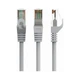 Патч-корд 5м UTP cat 6 CU gray Cablexpert (PP6U-CU-5M) - изображение 1