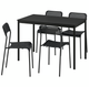 Кухонный комплект стол и 4 кресла SANDSBERG IKEA 096.083.86 - изображение 1