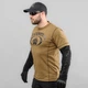 Футболка с рукавами BLACK WATER Khaki. XS - изображение 2