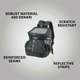 Рюкзак для маленьких собак та котів Ferplast Voyager Backpack 350 29x21x36 cм Чорний (85736317) - зображення 5