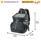 Рюкзак для маленьких собак та котів Ferplast Voyager Backpack 350 29x21x36 cм Чорний (85736317) - зображення 2