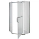 Душевая кабина с низким поддоном Mixxus LINES SCT01-90x90x198-TR GRAPHITE прозрачное стекло 6мм (MI6914) - изображение 8