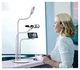 Кольцевая лампа с холдером для смартфона и микрофона XO BGD006/LS-90 Белая противоударная - изображение 6