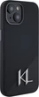Etui plecki Karl Lagerfeld Silicone Shadow Metal Initial MagSafe do Apple iPhone 15 Black (3666339252922) - obraz 4