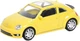 Машинка Rastar Volkswagen Beetle 1:43 Желтый - изображение 1
